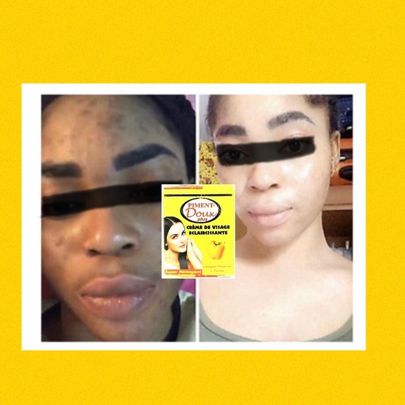 piment doux face whitening cream